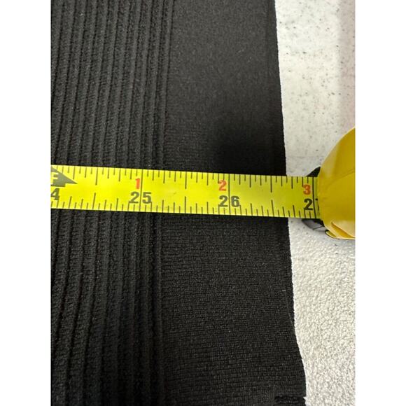 NEW Newland Mens Full Zip Ski Base Jacket Sweater size M Italy Black Ribbed - Picture 6 of 6